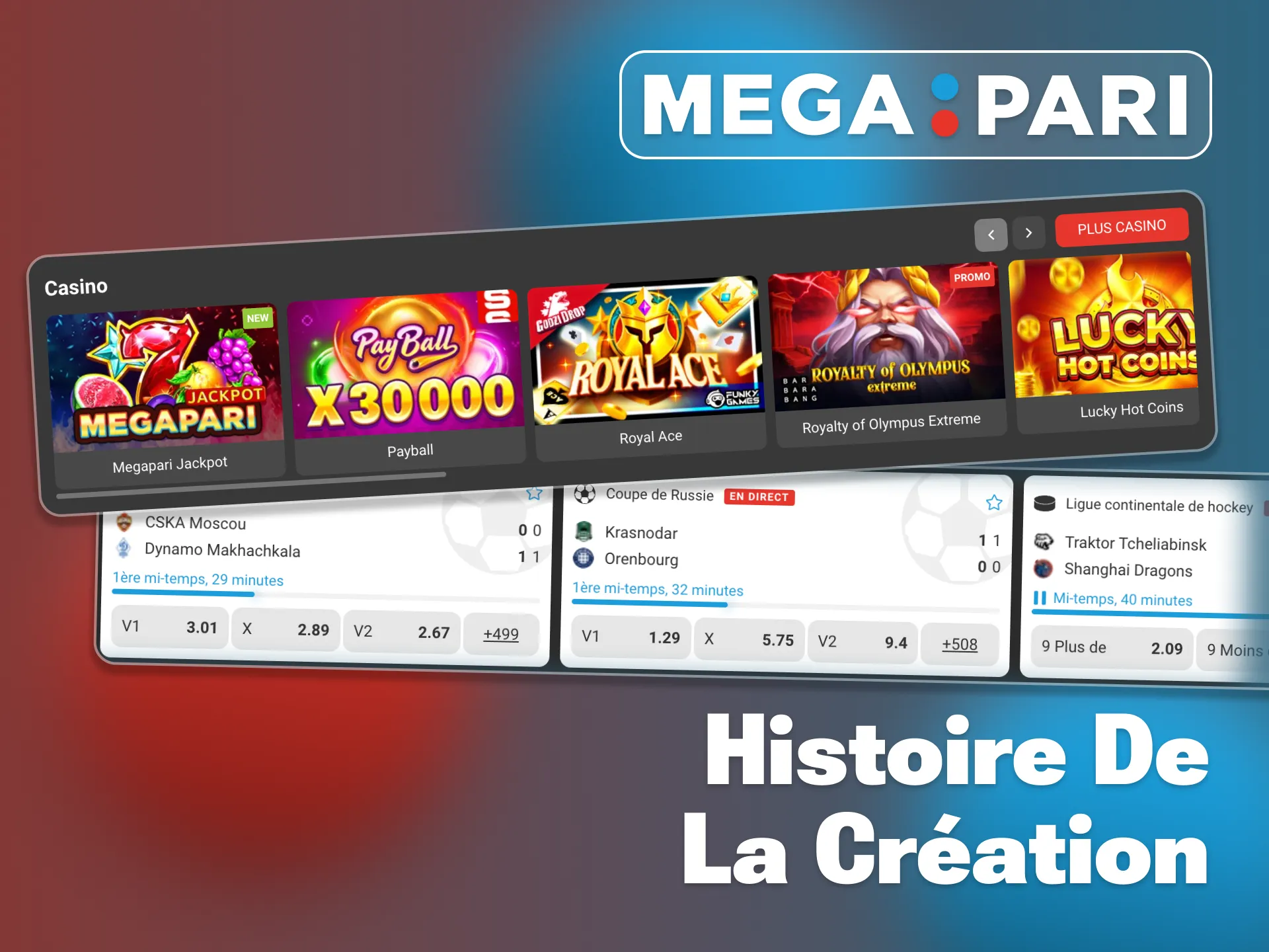 Megapari appartient à Vdsoft & Script Development SRL.