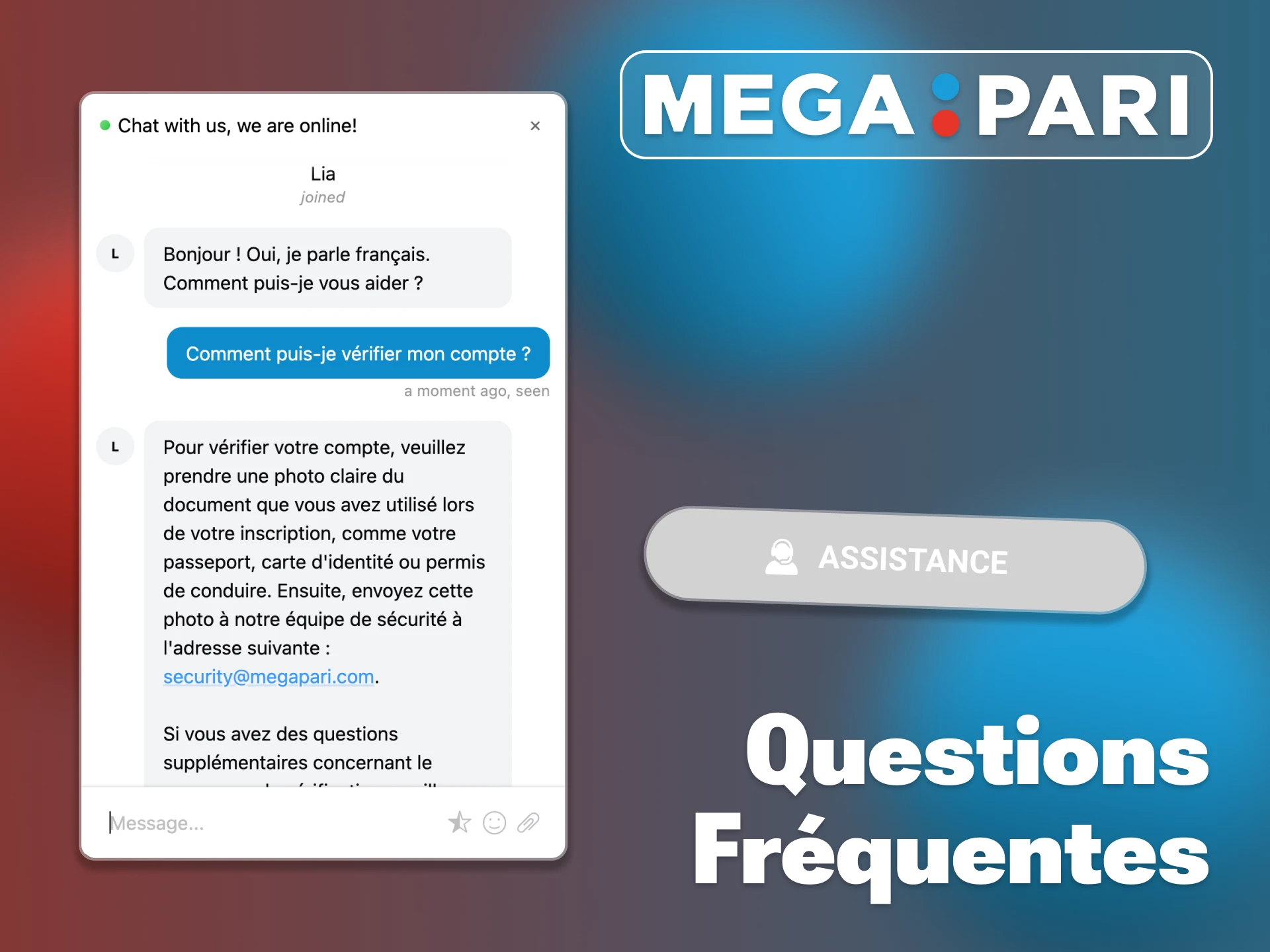 Consultez les questions les plus fréquentes concernant Megapari.